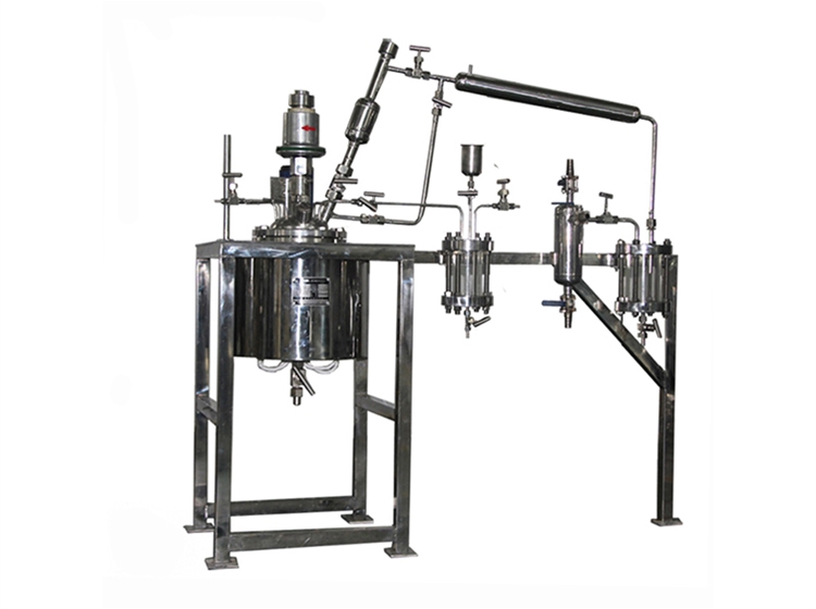 10l不銹鋼減壓蒸餾反應釜系統
